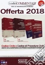 Codice civile-Codice di procedura civile-Appendice di aggiornamento ai codici civile e penale. Annotati con la giurisprudenza libro