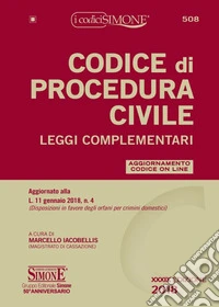 Codice di procedura civile. Leggi complementari