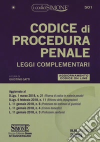 Codice di procedura penale e leggi complementari