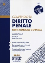 Compendio di diritto penale. Parte generale e speciale libro