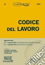 Codice del lavoro libro