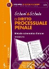 Schemi & schede di diritto processuale penale libro