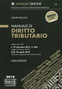 Manuale di diritto tributario