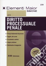 Diritto processuale penale libro