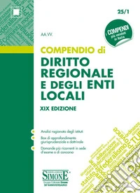 Compendio di diritto regionale e degli enti locali