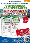 Concorso 65 infermieri A.O.U. Mater Domini Catanzaro. Kit completo Manuale + Quiz libro