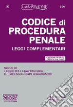 Codice di procedura penale e leggi complementari. Con aggiornamento online