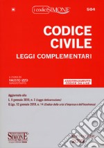 Codice civile. Leggi complementari. Con aggiornamento online libro