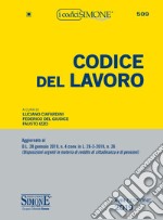 Codice del lavoro libro