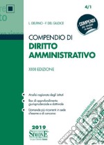 Compendio di diritto amministrativo libro