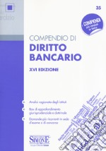 Compendio di diritto bancario libro