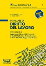 Manuale di diritto del lavoro libro