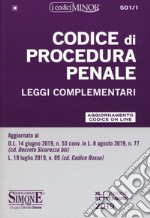 Codice di procedura penale e leggi complementari. Ediz. minor. Con aggiornamento on line libro