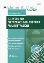 Il lavoro alle dipendenze della pubblica amministrazione libro