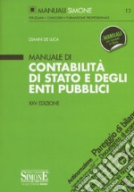 Manuale di contabilità di Stato e degli enti pubblici libro