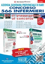 Azienda sanitaria provinciale di Bari. Concorso 566 infermieri. Kit di preparazione al concorso. Manuale + Quiz libro