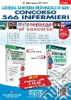 Azienda sanitaria provinciale di Bari. Concorso 566 infermieri. Kit di preparazione al concorso. Manuale + Quiz libro