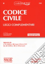 Codice civile. Leggi complementari. Con aggiornamento online libro