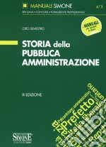 Storia della pubblica amministrazione libro