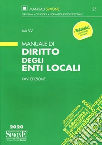 Manuale di diritto degli enti locali libro