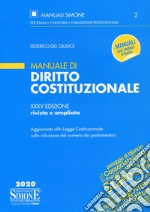 Manuale di diritto costituzionale libro