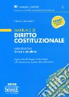 Manuale di diritto costituzionale libro di Del Giudice Federico