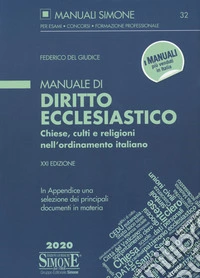 Manuale di diritto ecclesiastico. Chiese, culti e religioni nell'ordinamento italiano