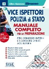 Manuale completo per la preparazione al concorso vice ispettori Polizia