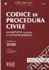 Codice di procedura civile. Annotato con la giurisprudenza libro di Sensale G. (cur.)