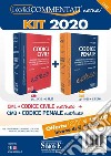 Kit 2020 - Codice Civile Esteso-Codice Penale Esteso. Annotati esclusivamente con le massime significative e con le sentenze delle Sezioni Unite libro
