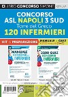 Concorso ASL Napoli 3 Sud Torre del Greco. 120 infermieri. Kit di preparazione. Manuale + quiz. Con espansione online. Con software di simulazione libro