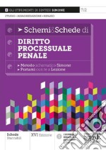 Schemi & schede di diritto processuale penale libro