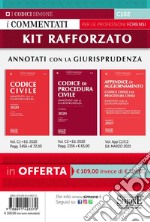 Kit orale rafforzato: Codice civile-Codice di procedura civile-Appendice di Aggiornamento. Marzo 2021. Annotati con la Giurisprudenza libro