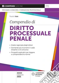 Compendio di diritto processuale penale