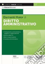 Elementi di diritto amministrativo libro