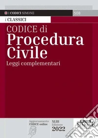 Codice di procedura civile e leggi complementari