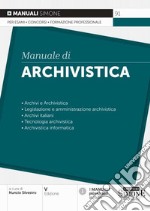 Manuale di archivistica libro