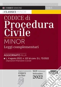 Codice di procedura civile minor. Leggi complementari. Con espansione online