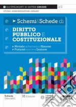 Schemi & schede di diritto pubblico e costituzionale libro