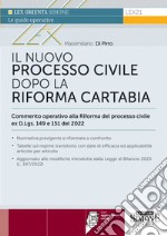 Il nuovo processo civile dopo la Riforma Cartabia. Commento operativo alla Riforma del processo civile ex D.L.gs. 149 e 150/2022. Con aggiornamento online libro