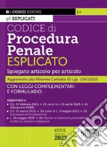 Codice di procedura penale esplicato. Spiegato articolo per articolo. Con leggi complementari e formulario libro