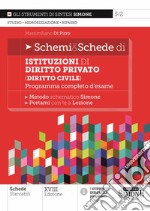 Schemi & schede di istituzioni di diritto privato (diritto civile). Programma completo d'esame