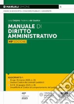 Manuale di diritto amministrativo libro