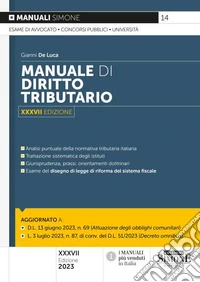 Manuale di diritto tributario
