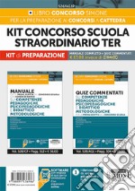 Kit concorso scuola straordinario Ter. Manuale completo+Quiz commentati. Con espansione online. Con software di simulazione libro