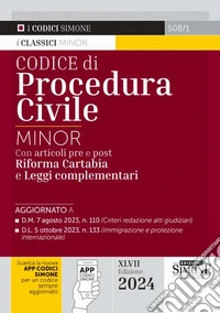 Codice di procedura civile. Ediz. minor. Con app libro