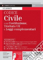 Codice civile. Con Costituzione, Trattato UE e leggi complementari. Con aggiornamento online libro