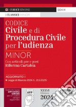 Codice civile e di procedura civile per l'udienza. Ediz. minor. Con QR-Code libro