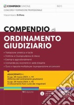 Compendio di ordinamento giudiziario libro