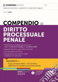 Compendio di diritto processuale penale
